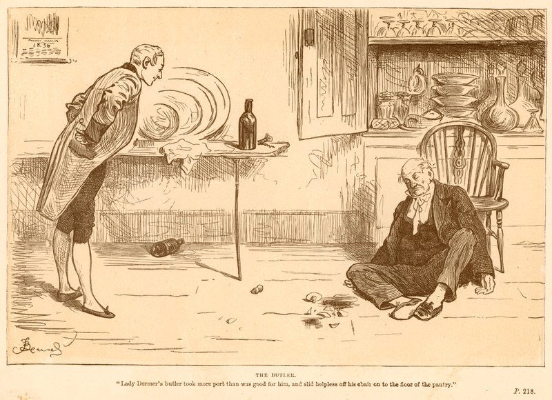 De Butler door Frederick Barnard