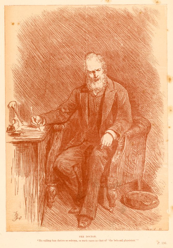 De Dokter door Frederick Barnard