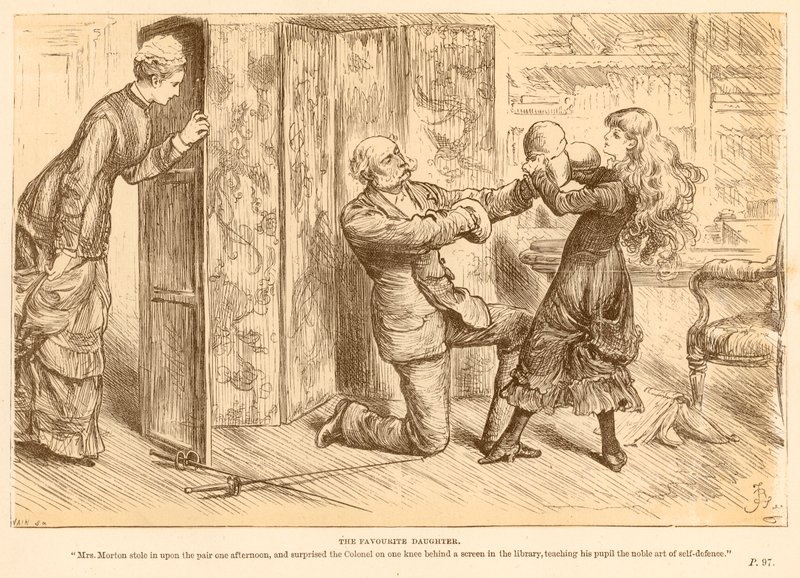De Favoriete Dochter door Frederick Barnard