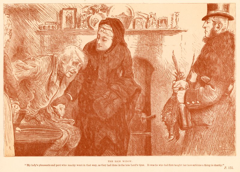 De rijke weduwe door Frederick Barnard