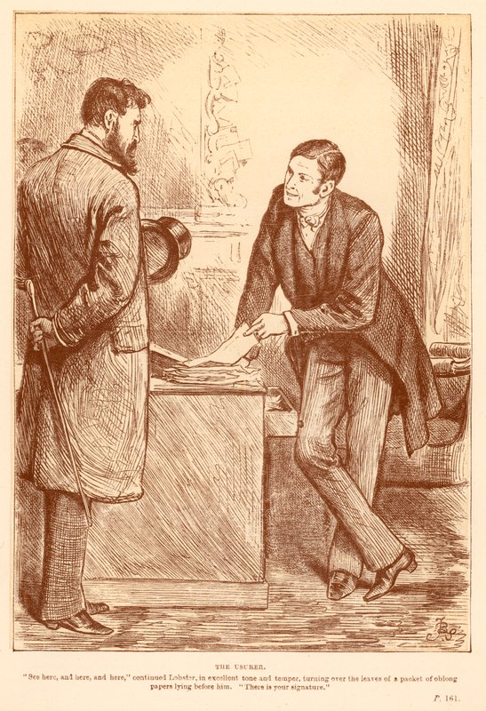 De woekeraar door Frederick Barnard