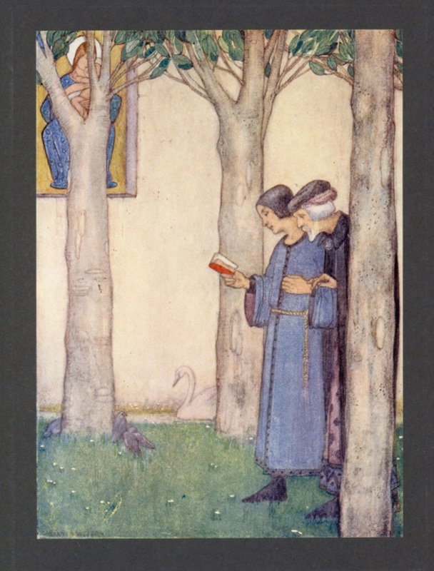 St. Hugh van Lincoln door Frederick Cayley Robinson