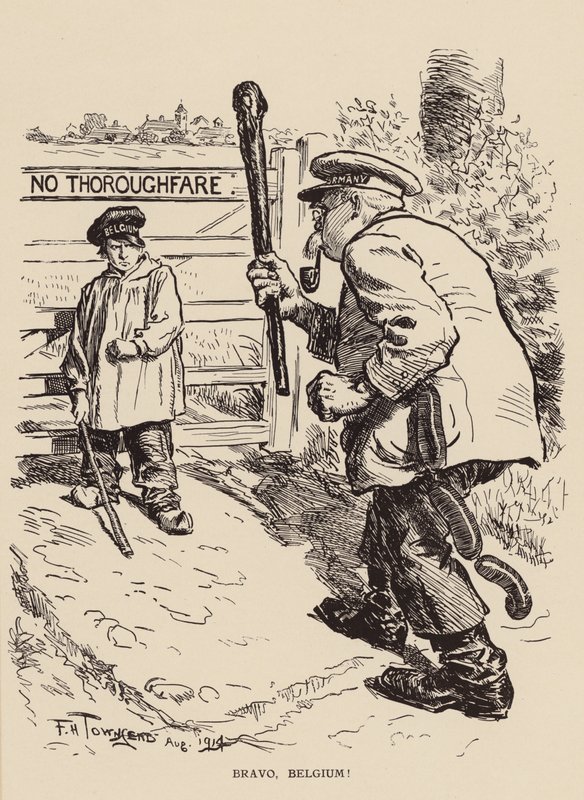 Bravo, België! door Frederick Henry Townsend