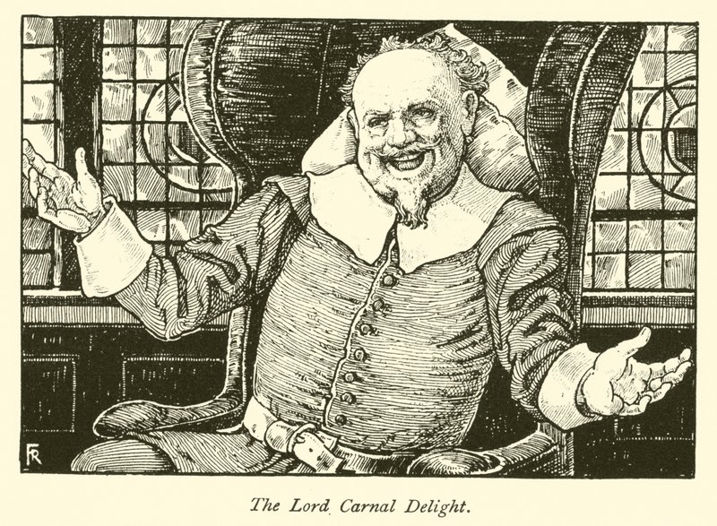De Heer Vleselijk Genot door Frederick Hurten Rhead