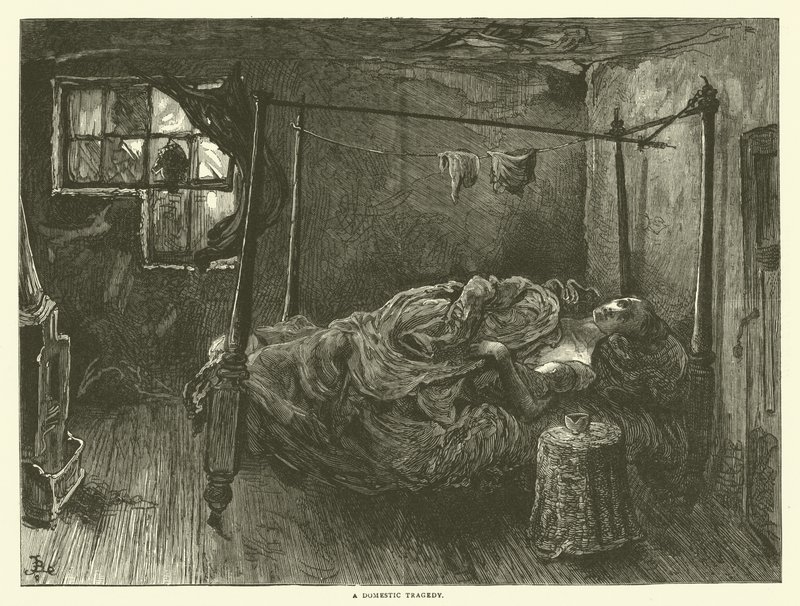 Een huiselijke tragedie door Frederick L. Bernard