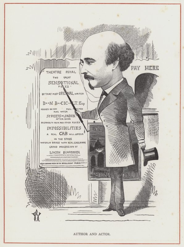 Dion Boucicault door Frederick Waddy