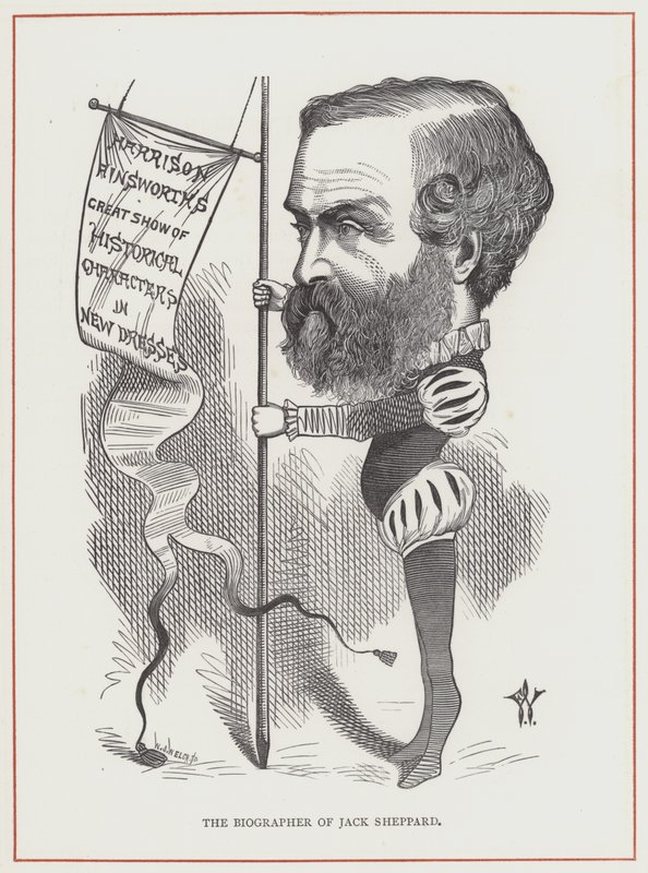 Harrison Ainsworth door Frederick Waddy