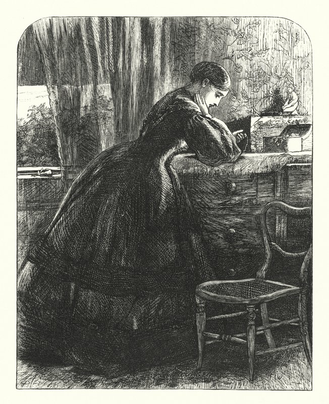 Een Klaagzang door Frederick Walker