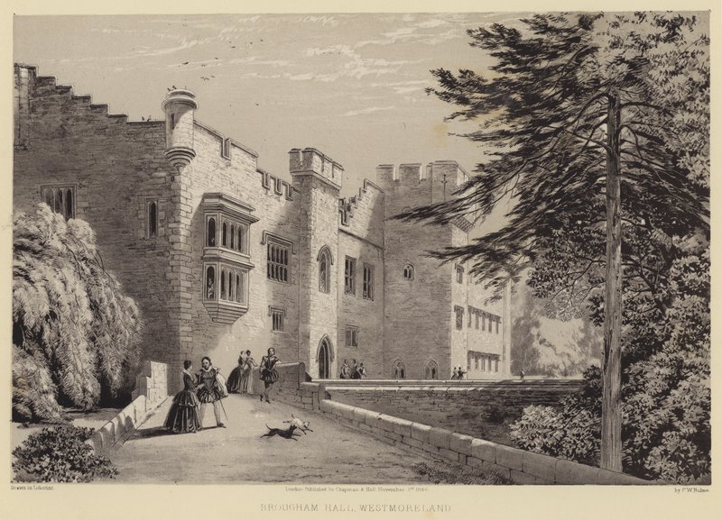 Brougham Hall, Westmoreland door Frederick William Hulme