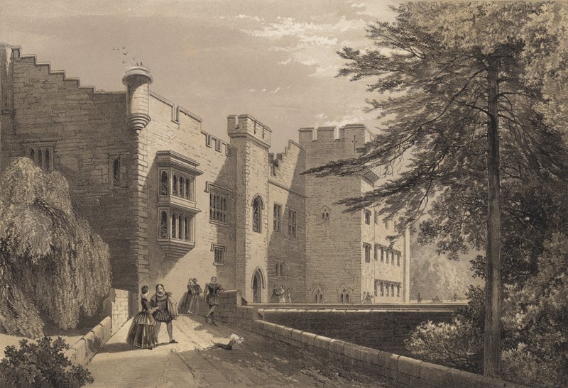 Brougham Hall, Westmoreland door Frederick William Hulme
