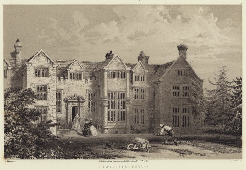 Losely House, Surrey door Frederick William Hulme