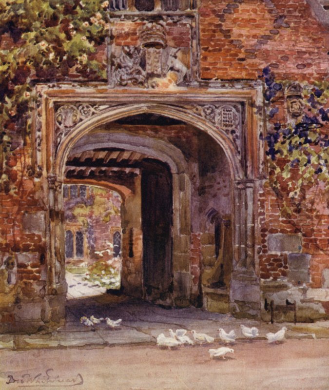 Compton Wynyates door Frederick William Newton Whitehead