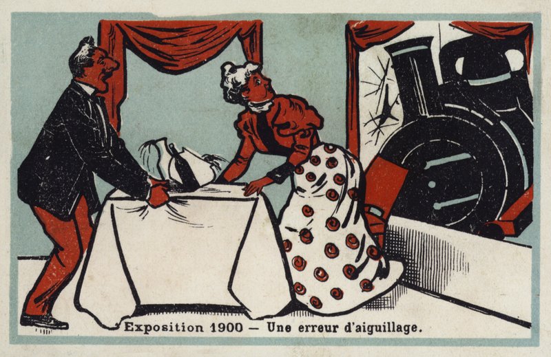 Expositie 1900 - een schakelingsfout door French School
