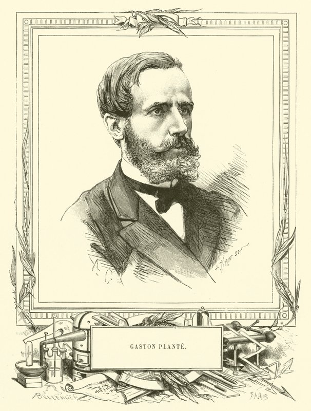 Gaston Planté door French School