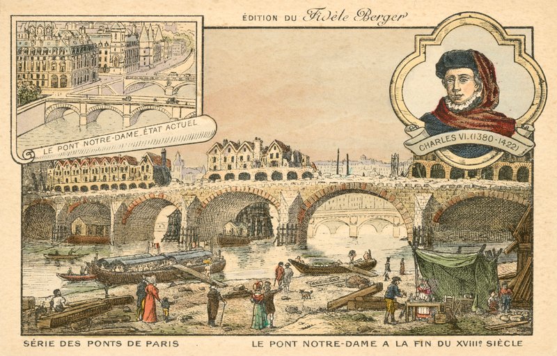 Pont Notre Dame, Parijs door French School