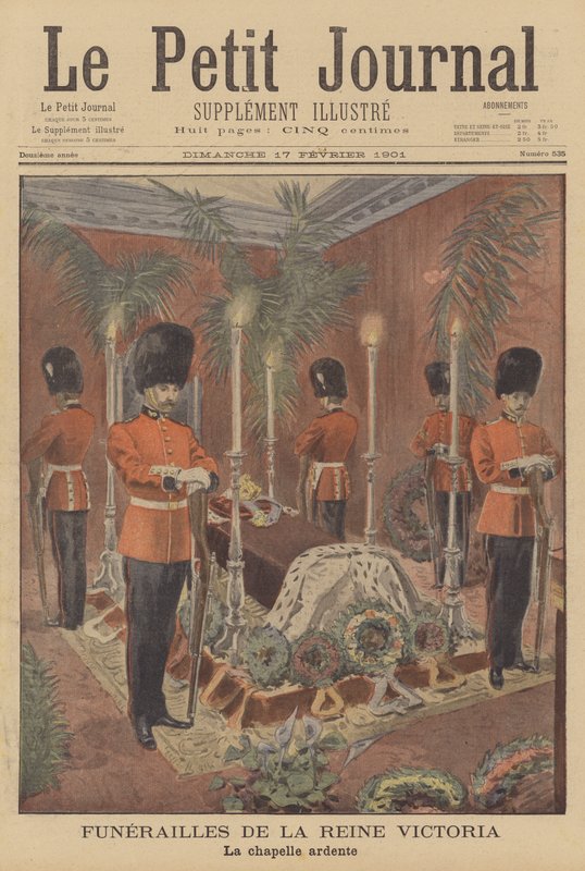 Koningin Victoria opgebaard in St. George