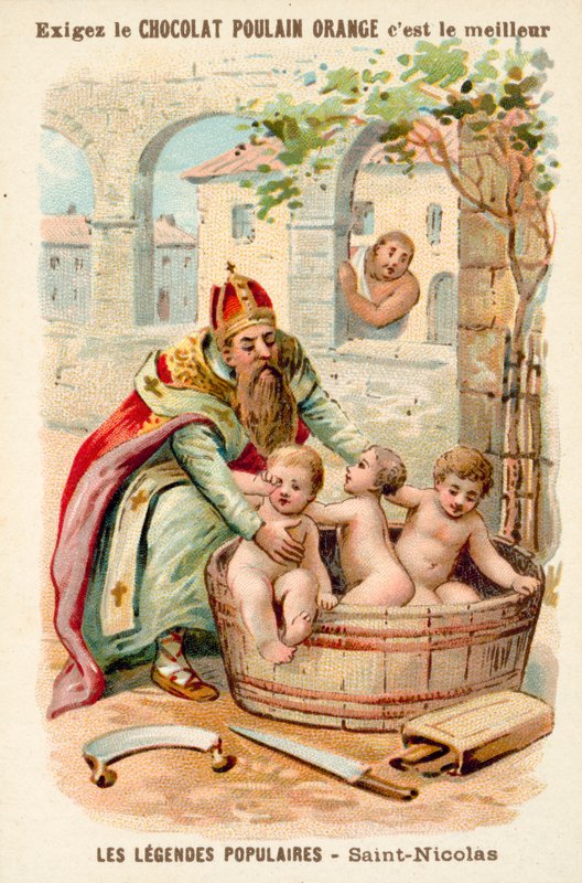 Sint Nicolaas door French School