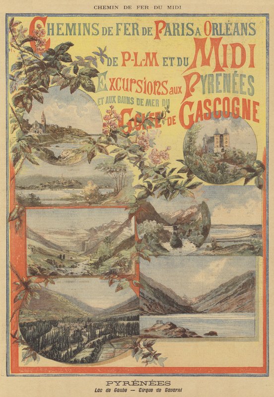 De Pyreneeën door French School