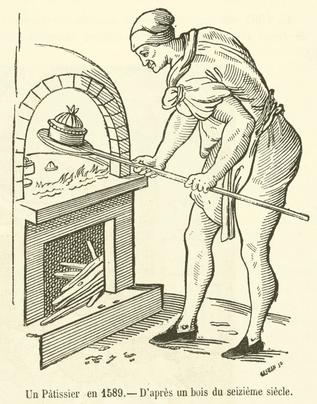 Een Patissier in 1589 door French School