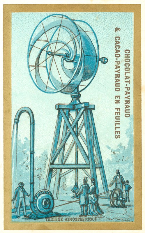 Windturbine door French School