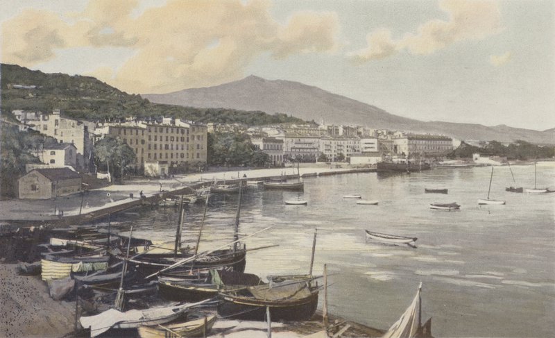 Ajaccio, Haven en Stad door French Photographer