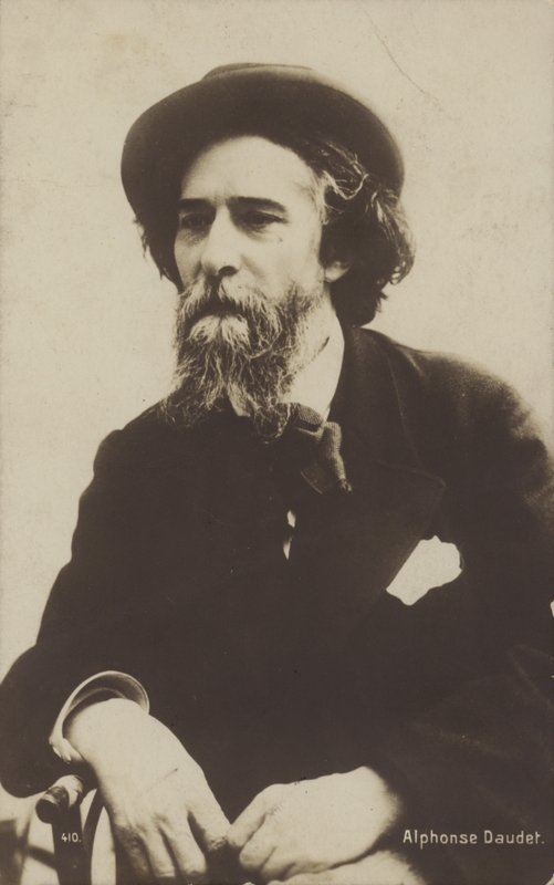 Alphonse Daudet (1840-1897), Franse romanschrijver door French Photographer