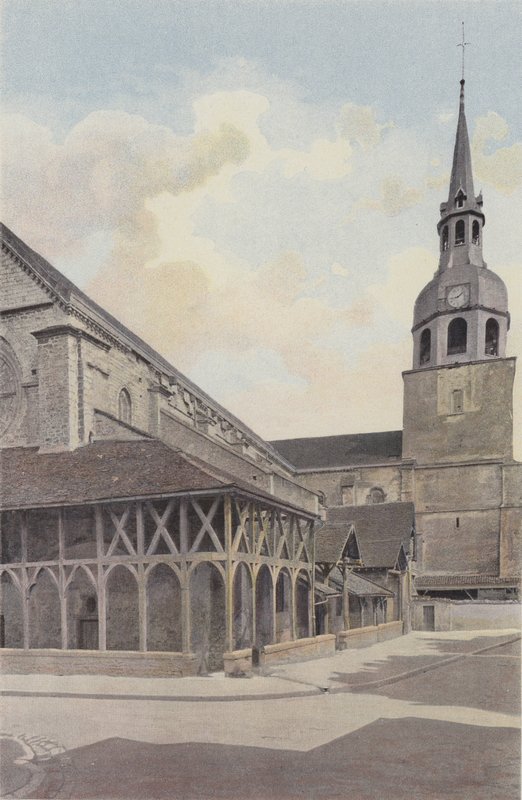 Bar-sur-Aube, Kerk Saint-Pierre, Ensemble ZW door French Photographer