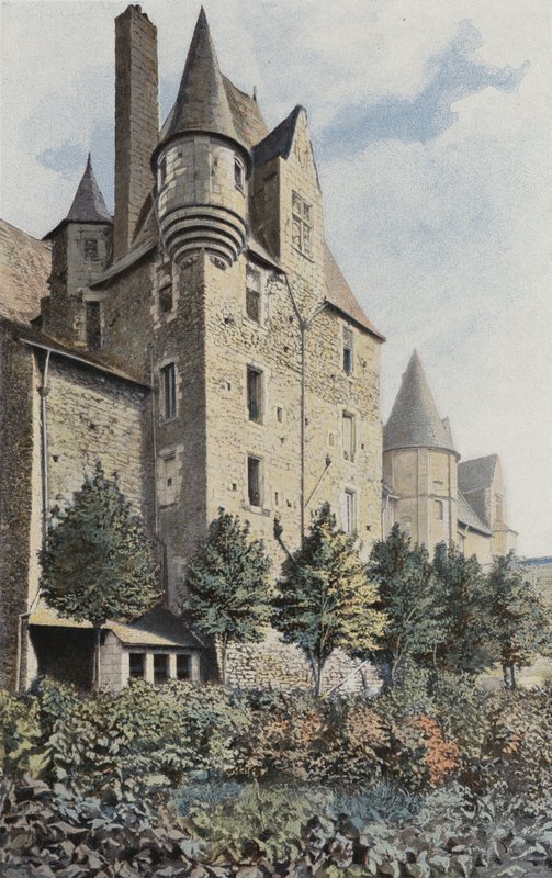 Bauge, Kasteel, Zuidzijde door French Photographer