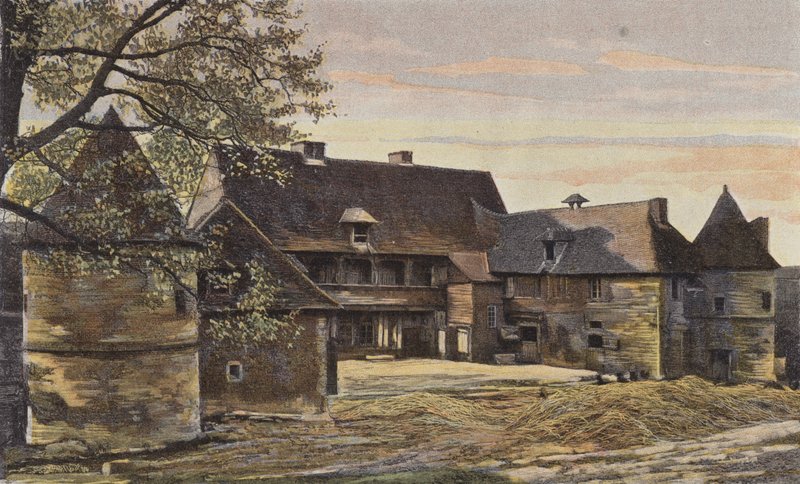Bures, Oud landhuis van Tourpes door French Photographer