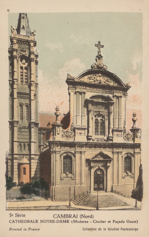 Cambrai, Kathedraal Notre Dame door French Photographer