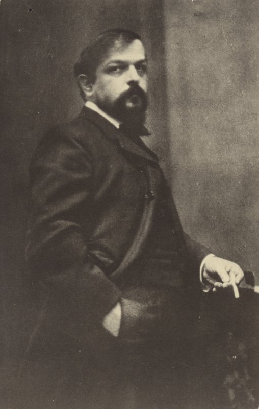 Claude Debussy, Franse componist (1862-1918) door French Photographer