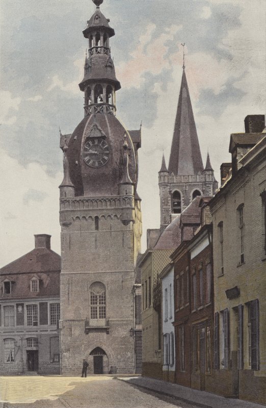 Comines, Belfort door French Photographer