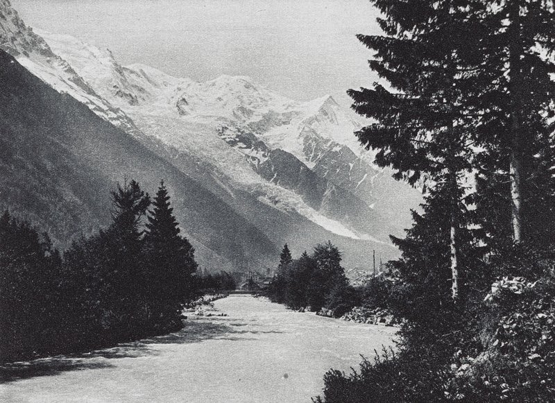 Omgeving van Chamonix door French Photographer