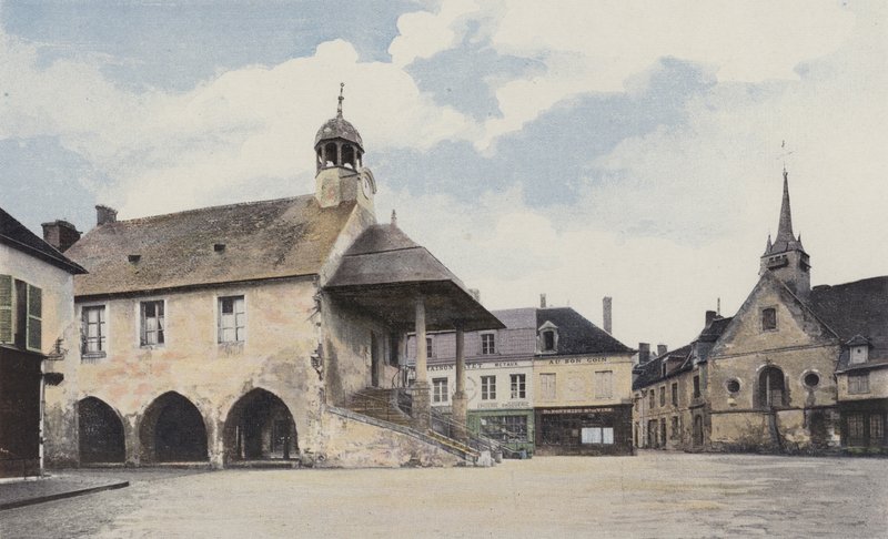 Fismes, Grote Markt door French Photographer