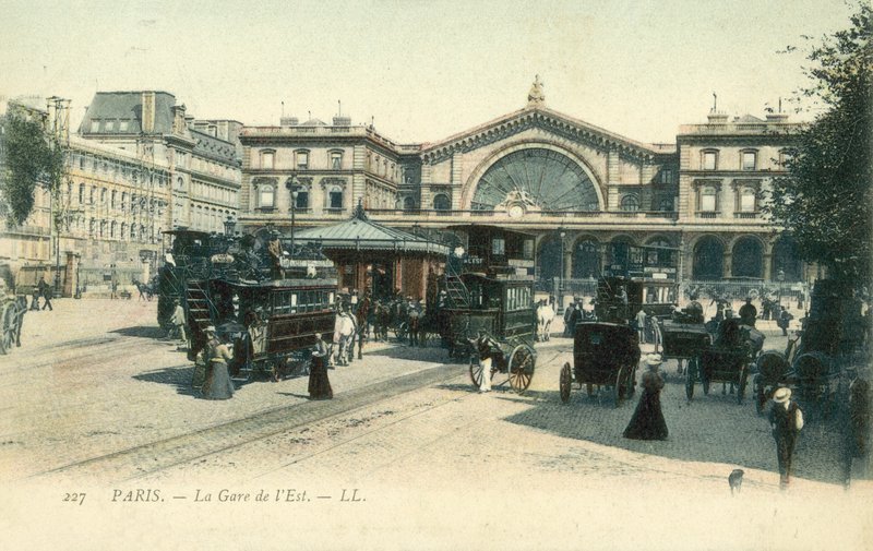 Gare de Paris-Est, Parijs door French Photographer