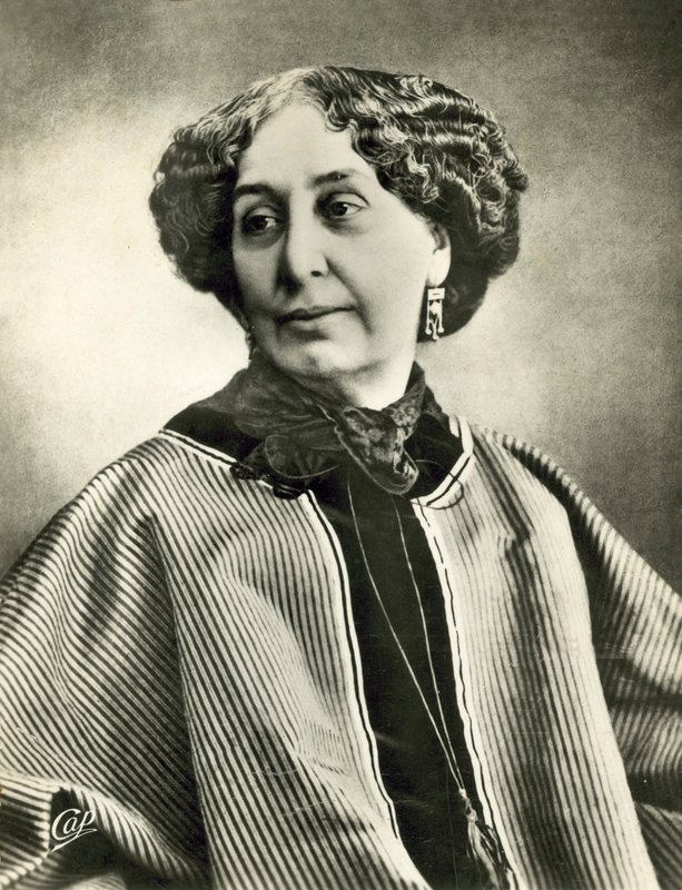 George Sand door French Photographer