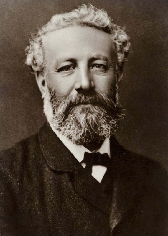 Jules Verne (1828-1905), Franse romanschrijver door French Photographer