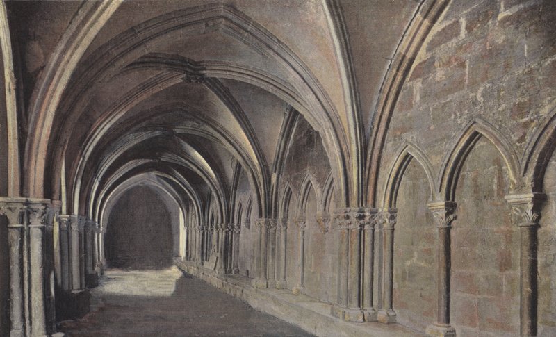 Langres, Klooster naast de Kathedraal door French Photographer