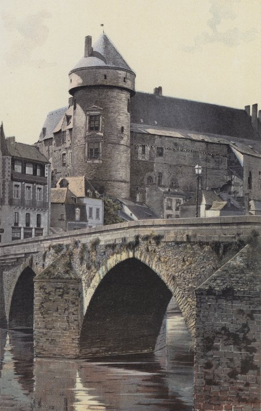 Laval, Oud kasteel door French Photographer
