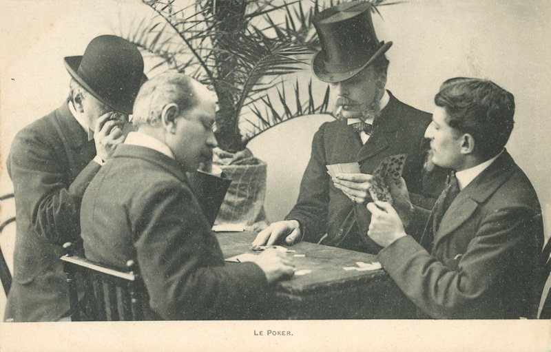 Het Poker door French Photographer