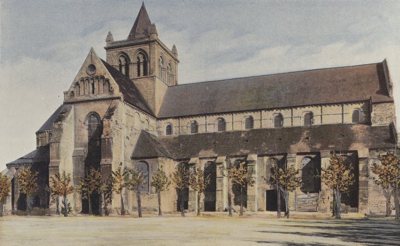 Lillers, Kerk, Noordwestelijk geheel door French Photographer