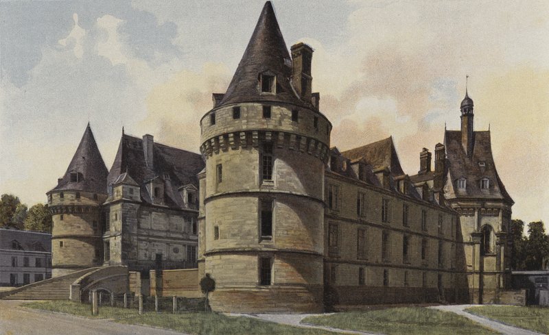 Mesnières, Kasteel door French Photographer
