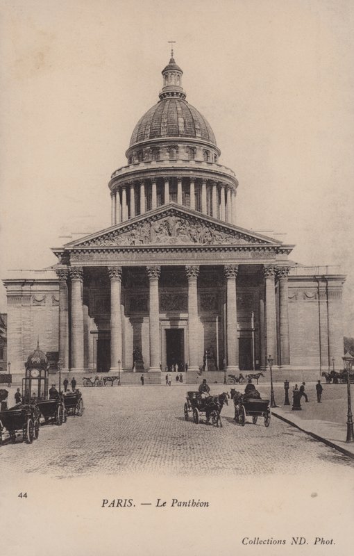 Parijs, Het Pantheon door French Photographer