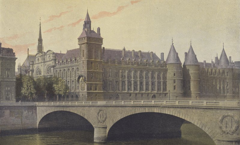 Parijs, Palais de Justice, La Conciergerie door French Photographer
