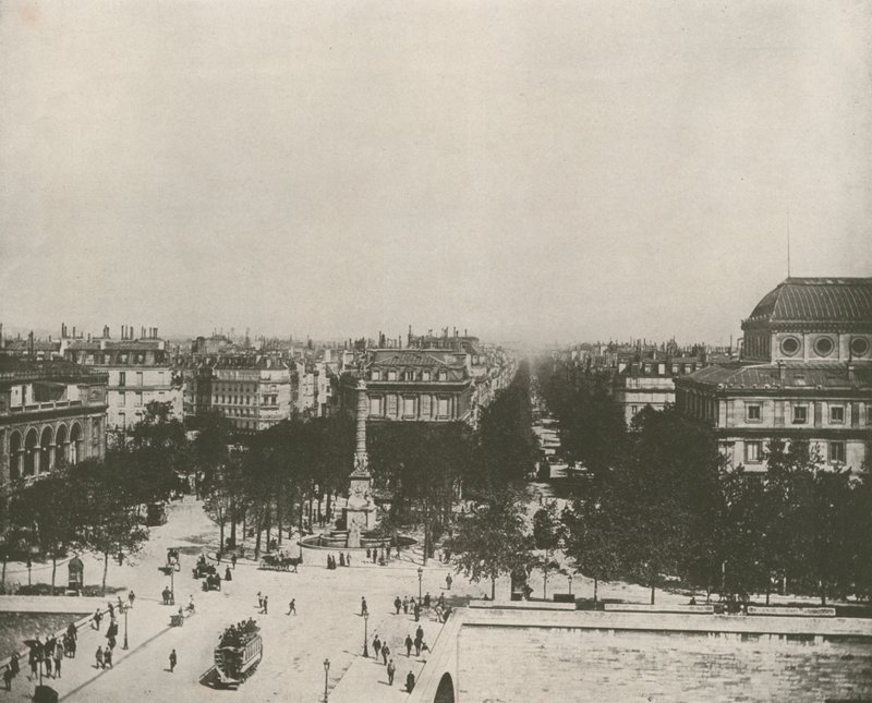 Parijs: De Place du Chatelet door French Photographer