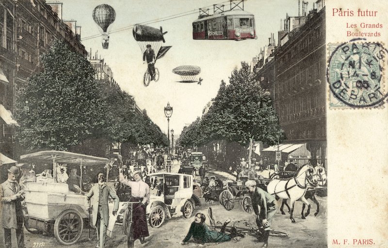 Parijs van de toekomst door French Photographer