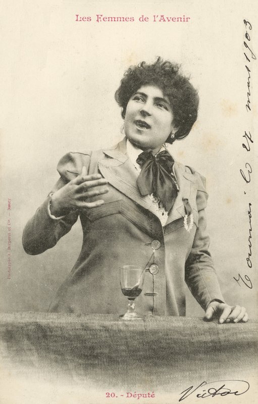 Parlementariër, vrouw van de toekomst door French Photographer