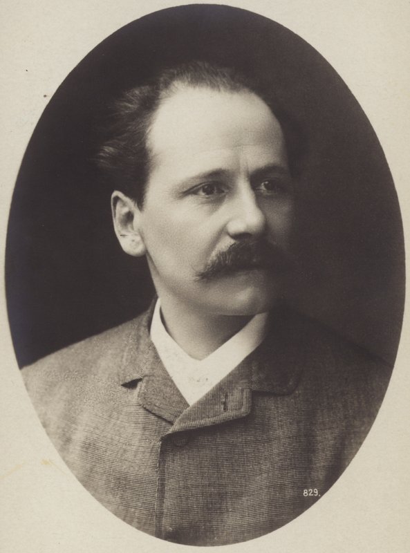 Portret van Jules Massenet door French Photographer