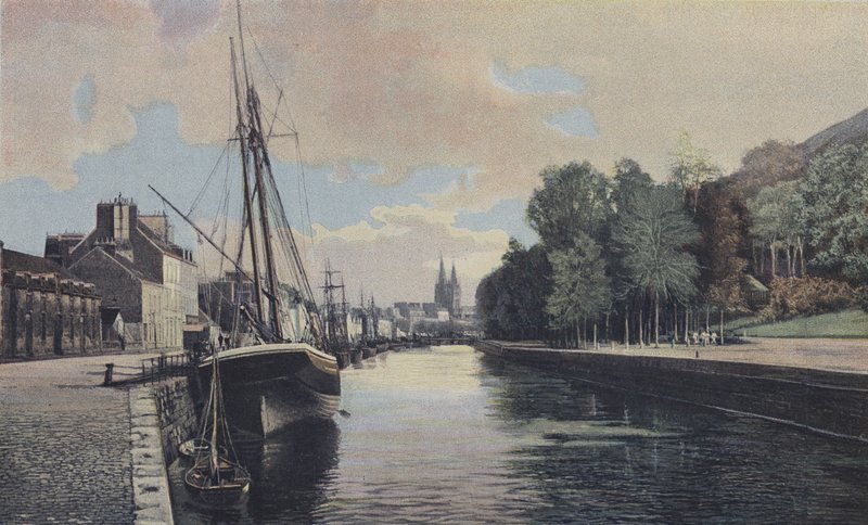 Quimper, De haven door French Photographer