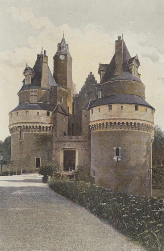 Rambures, Kasteel door French Photographer